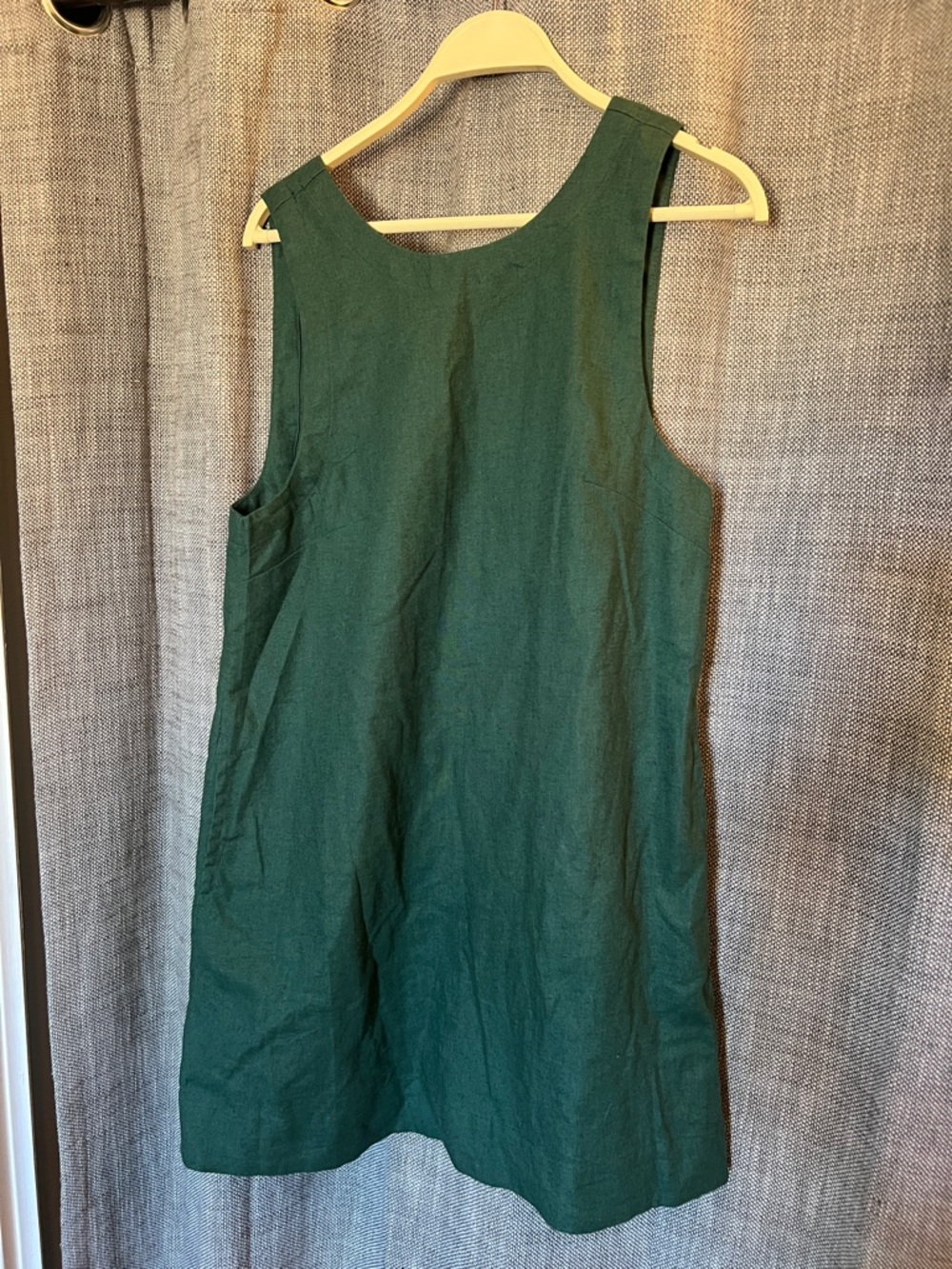 Free People low back linen Shift Dress